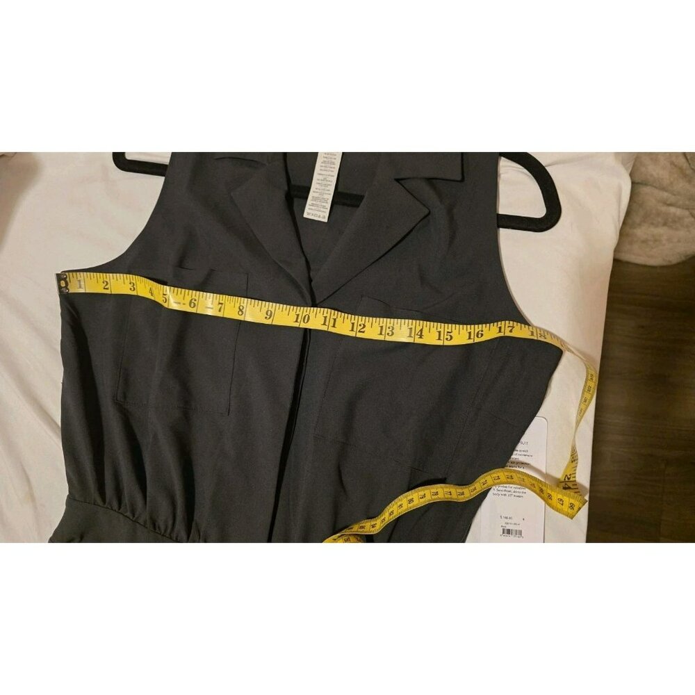RHONE Mirage Black Sleeveless Jumpsuit NWT - Picture 9 of 11